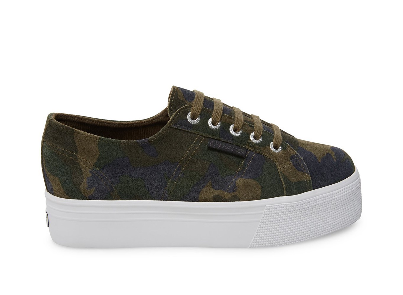 Superga Plataforma Mujer Camuflaje - 2790 Suecamow - 182709JZK